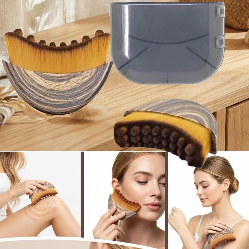 1PCS/2PCS New Lymphatic Contour Face Brush for Lymphatic Drainage,Ergonomic Lymphatic Massager, Portable Face Lifting Tool