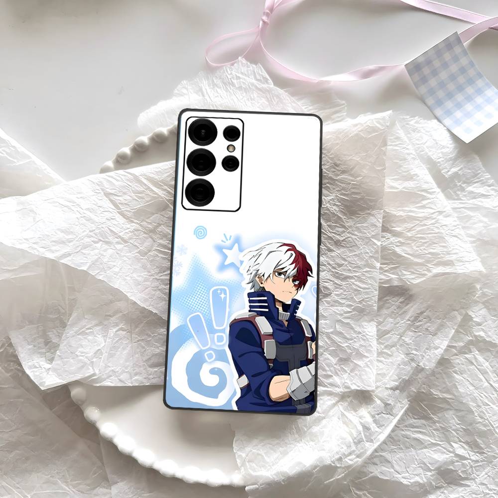 My Hero Academia Katsuki Bakugo My Hero Phone Case For Samsung S 24 Fe 25 Ultra Plus 20 Lite 21 30 22 23 24 22 Ultra 5G Fundas