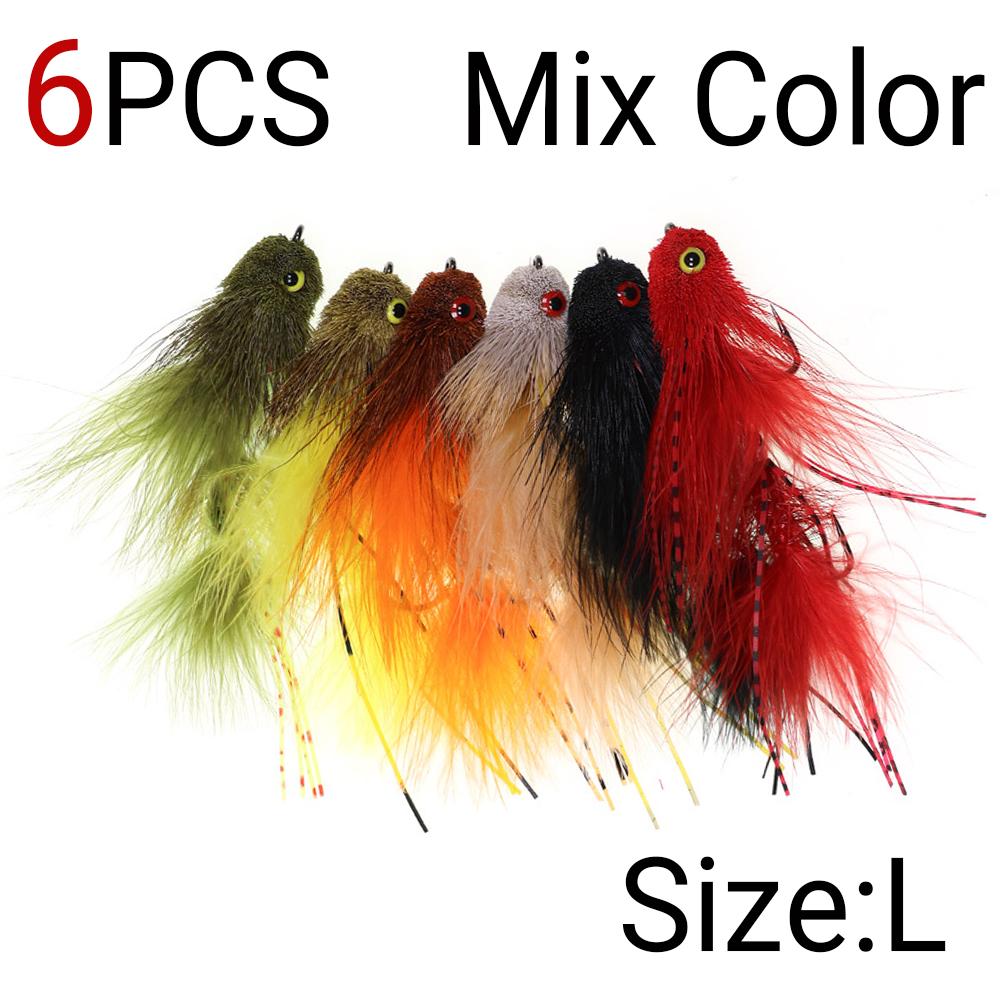 Artikulovaný streamerový muška s jelení srstí Bass Bug & Design s dvojháčkem Fish Spine pro velkou zvěř ve slané vodě, Efektivní rybářská nástraha