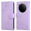 For Oppo Find X8 Pro 5G Case Rose Flower PU Leather Wallet Phone Cover with 3 Card Slots/Wrist Strap