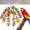 Practical-Bird Set Exciting Chewing Fun For Parakeets, Cockatiels, Medium-Sized Parrot Corn Cob Exercise The Beak