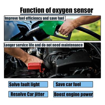2Pcs Up+Downstream O2 Oxygen Sensor For Honda Accord 2.4L Acura TSX 2.4L Exhaust Gas Oxygen Sensor 36531-R40-A01-A87Q