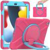 IPad Air 5 10.2 Inch Protective Case With Rotating Kickstand Shoulder Strap Shockproof SiliconePC Shell Daily Use Travel