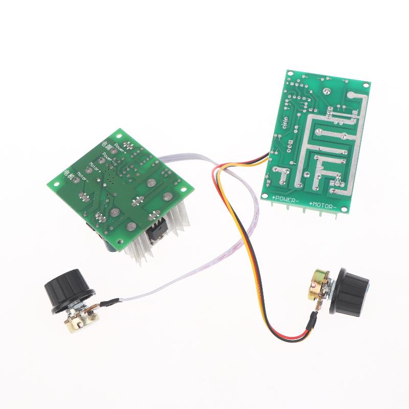 1 Stück PWM Drehzahlregler Stufenloser Gleichstrommotor Drehzahlregler DC 9V-60V 12V 24V 60V 20A Motor Pulsweitenmodulator Regler