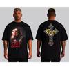 OZZY OSBOURNE HARD ROCK VORDER- UND RÜCKSEITENDRUCK SCHWARZES T-SHIRT High-End Luxus ist für Männer und Frauen Top Y2k