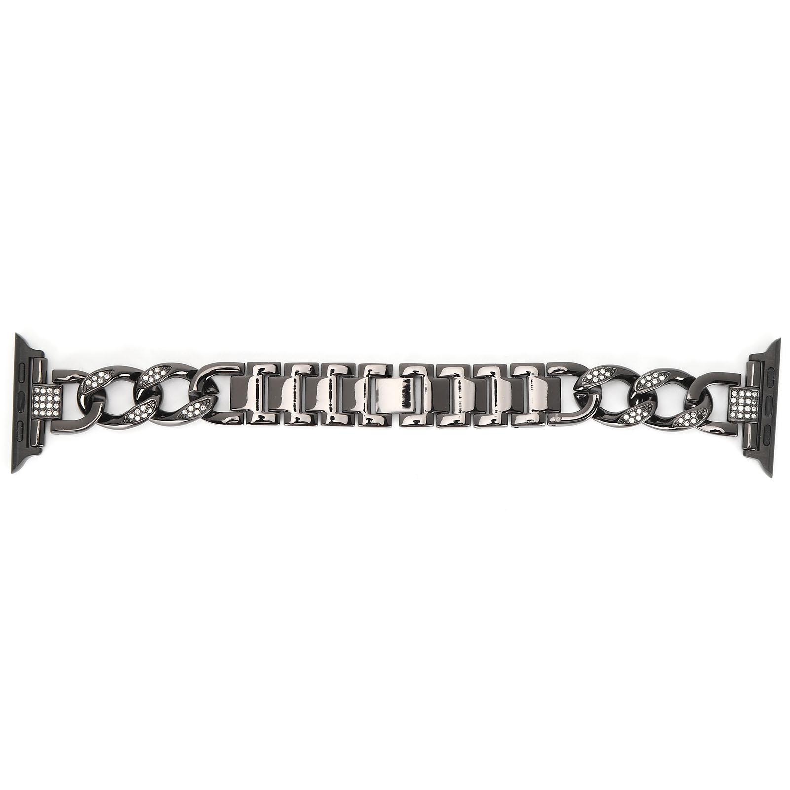 Rhinestones Strap Replacement Wristband Single Row Chain Strap for 2mmCelsius44mm