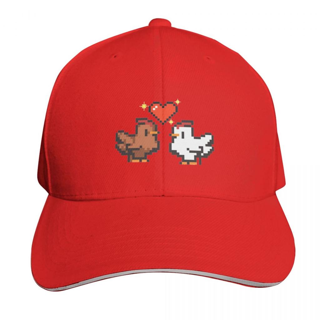 Stardew Valley Pixel Cow Game Cap Fashion Casual Baseball Caps Adjustable Hat Hip Hop Summer Unisex Baseball Hats