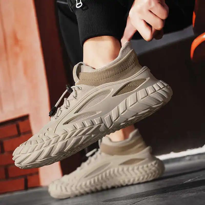 Fashion Non-slip Sole Thick Heel Basketball Size 36 Men Sneakers Shoes Men's Jogging Shoes Sports Tennes Temis Hit Second Hand