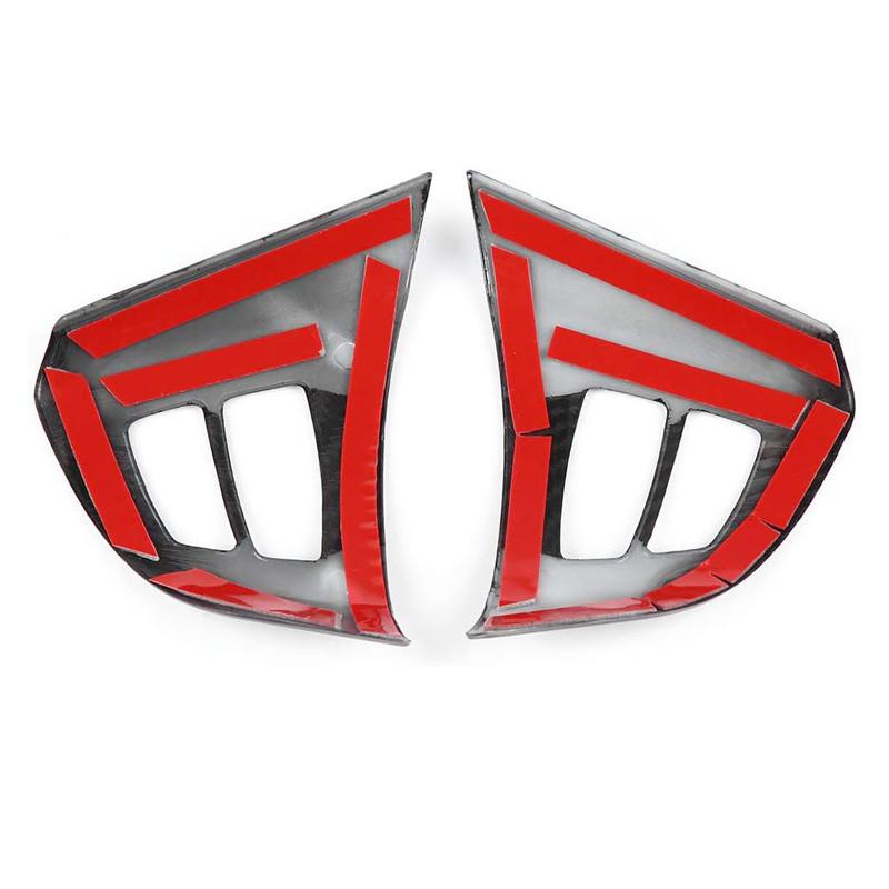 2 ΤΕΜ/Σετ Κάλυμμα πλαισίου κουμπιού τιμονιού αυτοκινήτου για BMW X5 E70 X6 E71 2008-2013