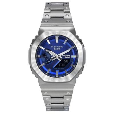 G-Shock Analog Digital Full Metal Smartphone Link Blue Dial Solar GM-B2100AD-2A 200M Men's Watch
