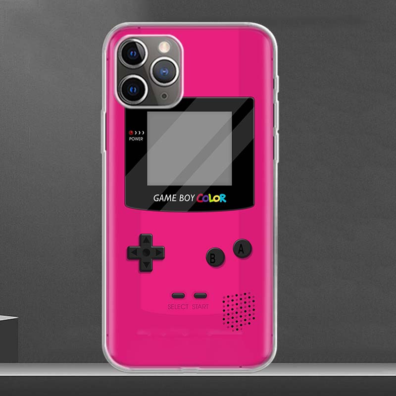 

Мягкий чехол для телефона Gameboy Boy Game для IPhone 11 12 13 Pro MAX XR X XS Mini Apple 8 7 Plus 6 6S SE 5S Fundas Coque Shell Cover iPhone 5 5S