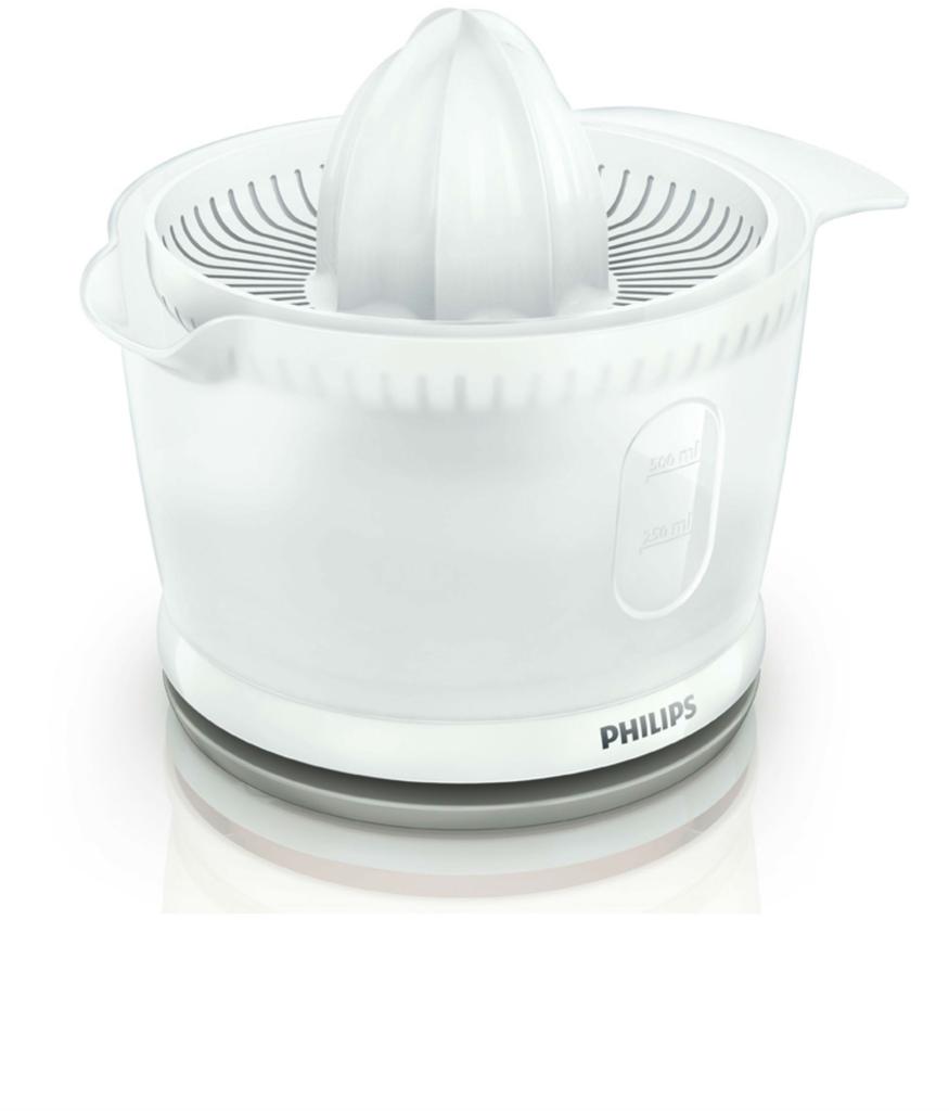 Presse-agrumes - PHILIPS - Daily HR2738/00 - Entièrement démontable - Capacité 0,5L - Design Compact - Blanc