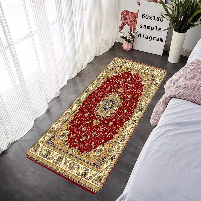 Hallway Door Mats Interior Foot Rug Persian Style Welcome Floor Mat for Entryway Rectangle Carpet Kitchen Rugs Fluffy Home Decor