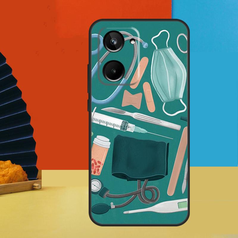 

Medical Doctor Nurse For Realme 15 Pro 14 12 11 10 13 Pro Plus C65 C67 C63 C61 C55 C51 C53 C35 C75 GT6 GT7 Case Realme C53