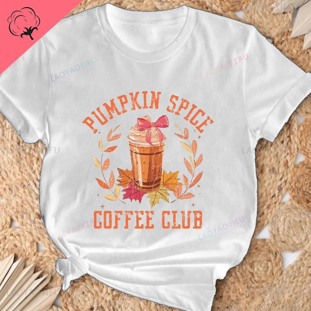 Coffee Club Lover Shirt Coffee  T-Shirt Coffee-Lover G Graphic T Shirts Women Clothing Tops Aesthetic Clothes