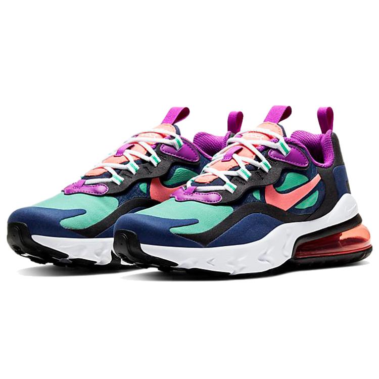 Nike Air Max 270 React 'Kinetic Green Blue Ember' Gs BQ0103-402