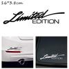 16*3.8cm New Creative  Letter Car Sticker LIMITED EDITION  Window Vinyl  Auto-styling