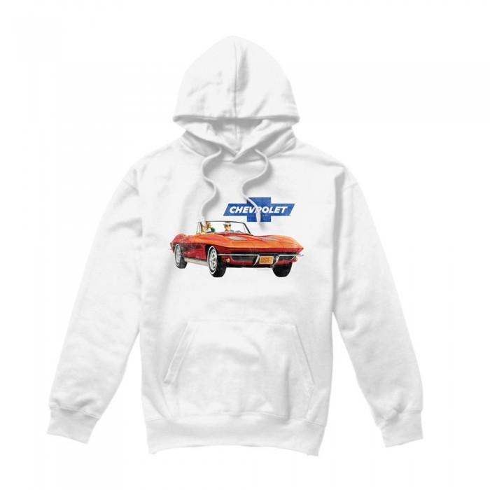 Chevrolet Unisex Adult Corvette Vintage Hoodie