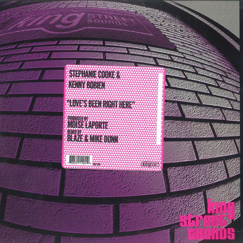 12inch Record STEPHANIE COOKE & KENNY BOBIEN - Love's Been Right Here KSS1104 KING STREET 2000 US Dance & Electronica Used