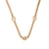 Necklace - LUXENTER - Rinlin - Pink Zirconia - 18K Yellow Gold Plated - Woman