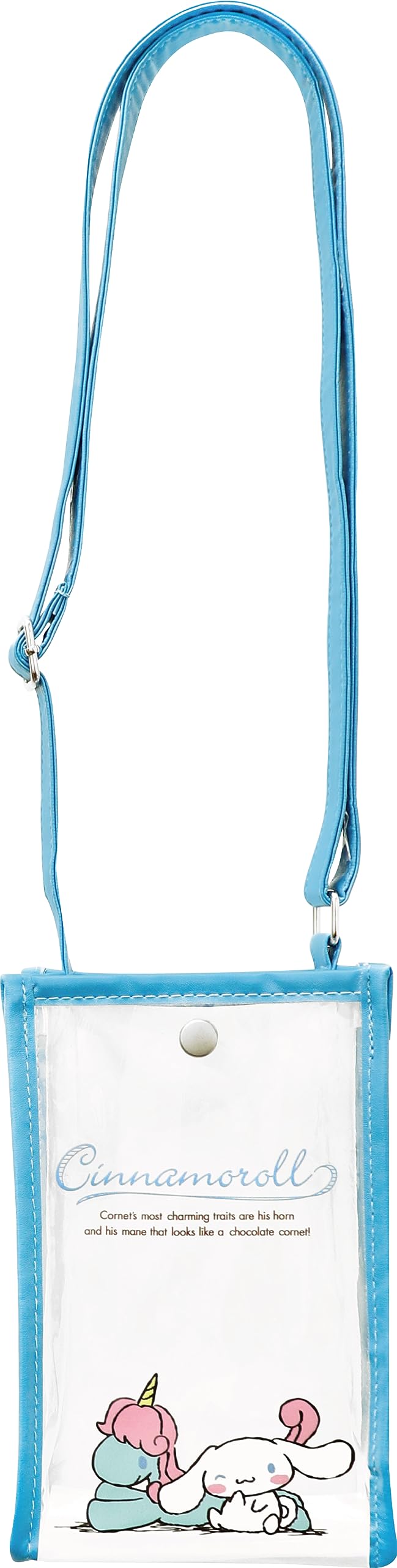 

Сумка через плечо Sanrio ПВХ Сумка через плечо для смартфона SSB004 Cinnamoroll [J s Planning]