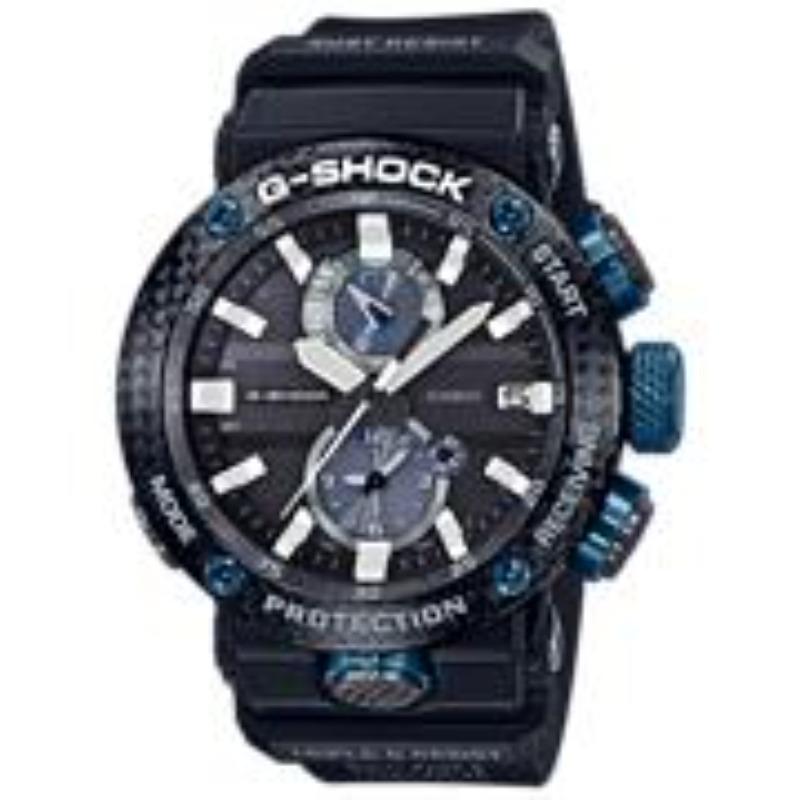 Casio Men s Resin 200M Water Resistant Shock Resistant Quartz Watch GWR-B1000-1A1 чёрный