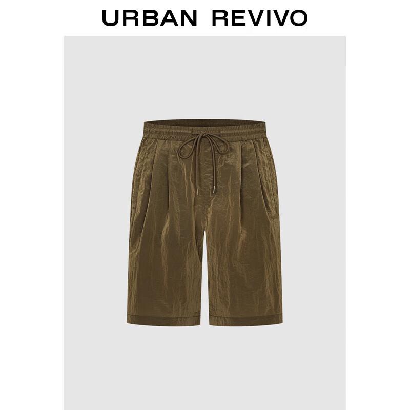 UR Men s 2025 Summer Retro Casual Drawstring Shorts 29