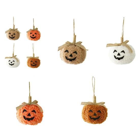Halloween Decorations Cute Creative Pumpkin Face Doll Festive Hanging Ornament Party Atmosphere Enhancer