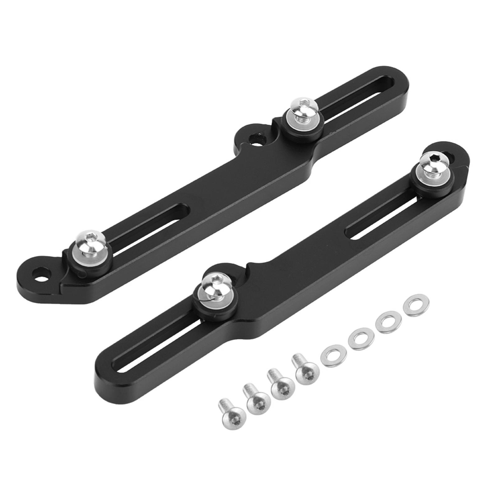 

Motorcycle Windscreen Adjusters Windshield Bracket for HONDA NC750X 2016 2019 (Black) чёрный