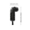 Flexible Bendable Gutter Cleaning Brush Head With Steel Wire For Efficient Debris Removal Drainage Systems Cleaning Tool