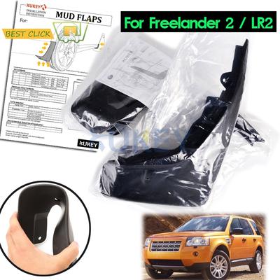 XUKEY Car Fender Mudflaps For LAND ROVER LR2 FREELANDER 2 2007-2015 Splash Guards Mud Flap Front Rear