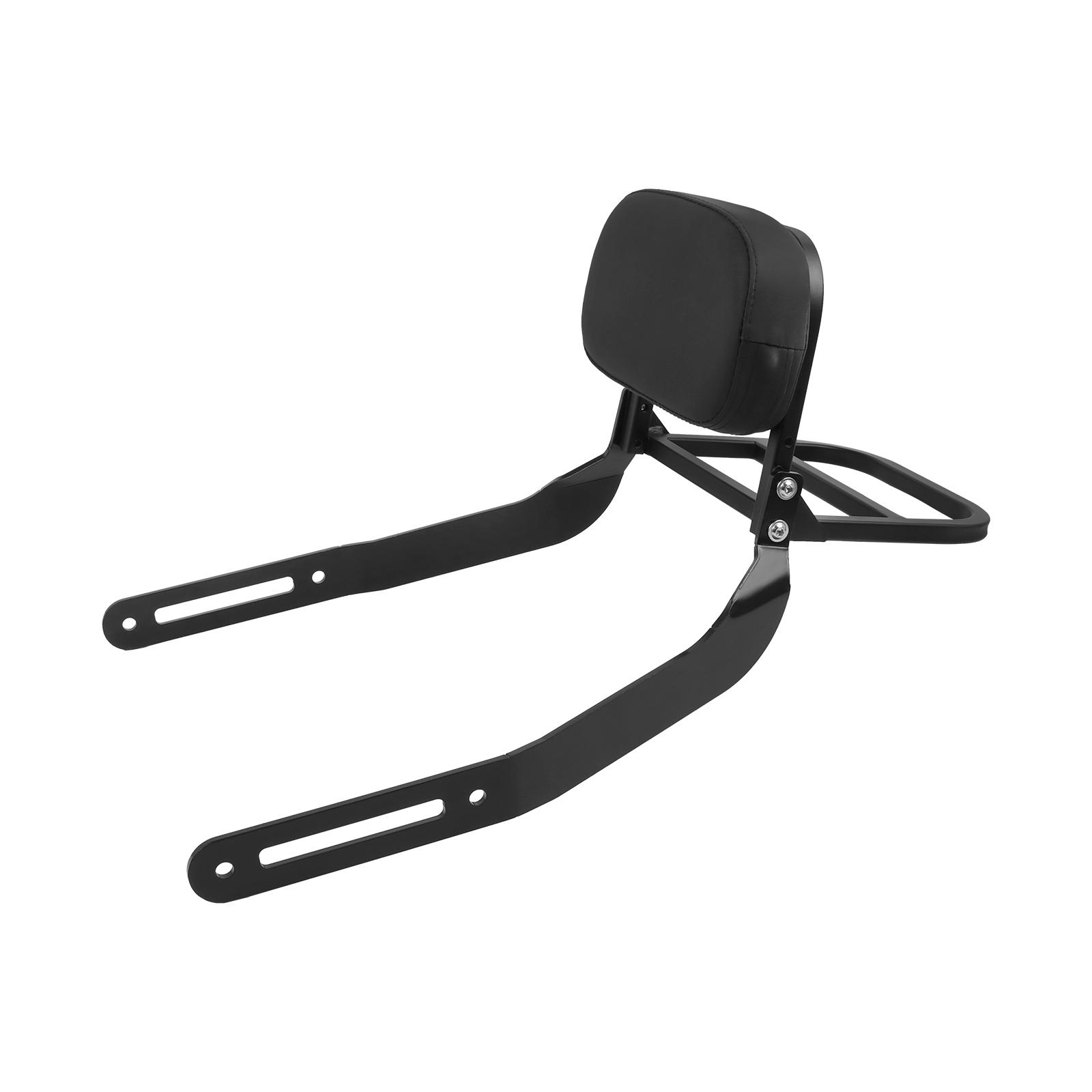 

Для Kawasaki ELIMINATOR SE 500 450 E500 E450 2025 2025 Мотоцикл Задняя Съемная Спинка Сисси-Бар Багажник Подушка чёрный