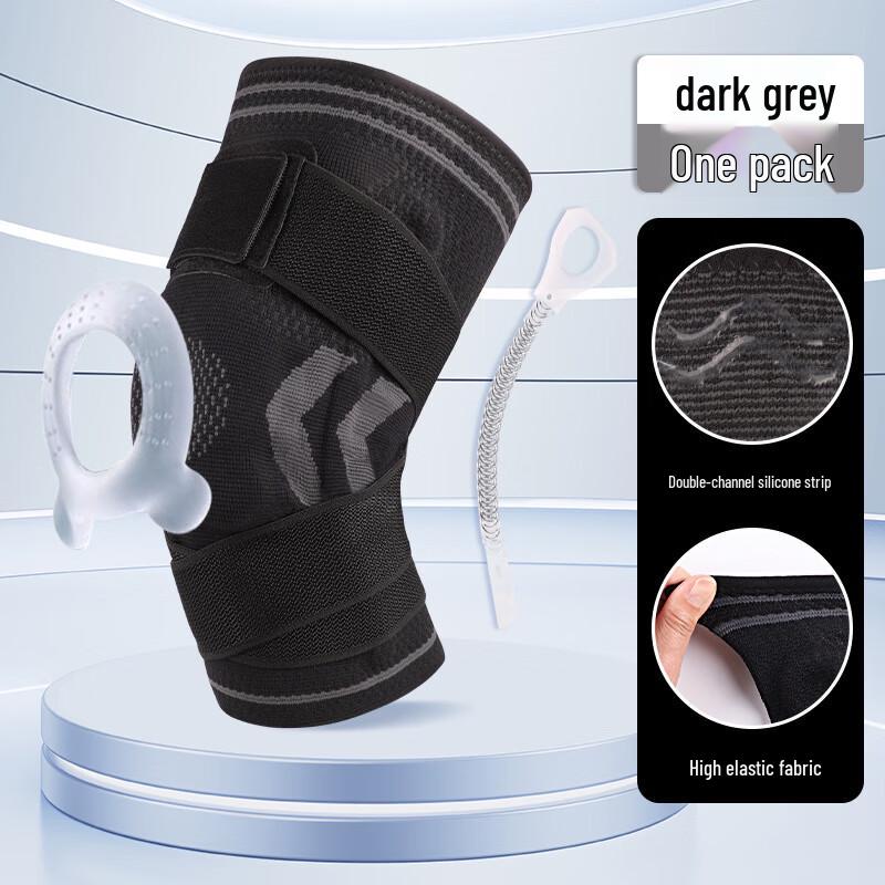 Tingbai Unisex Sports Knee Support Sleeves (2-Pack)