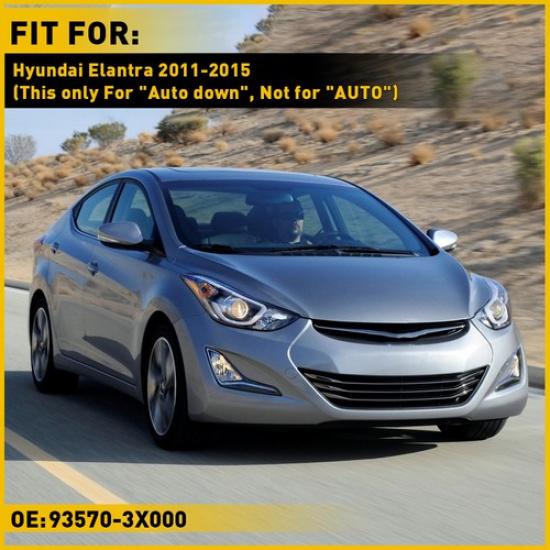 Left Master Door Switch Window Beige for 11-15 Hyundai Elantra 935703X000 USA