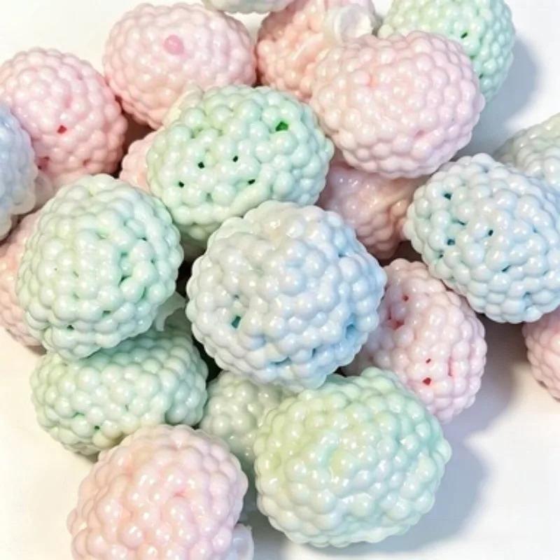 Diy Bead Ball Fidget Materials Stress Relief Sensory Squeeze Toy Slow Rebound Decompression For Kids Adults Party Favors