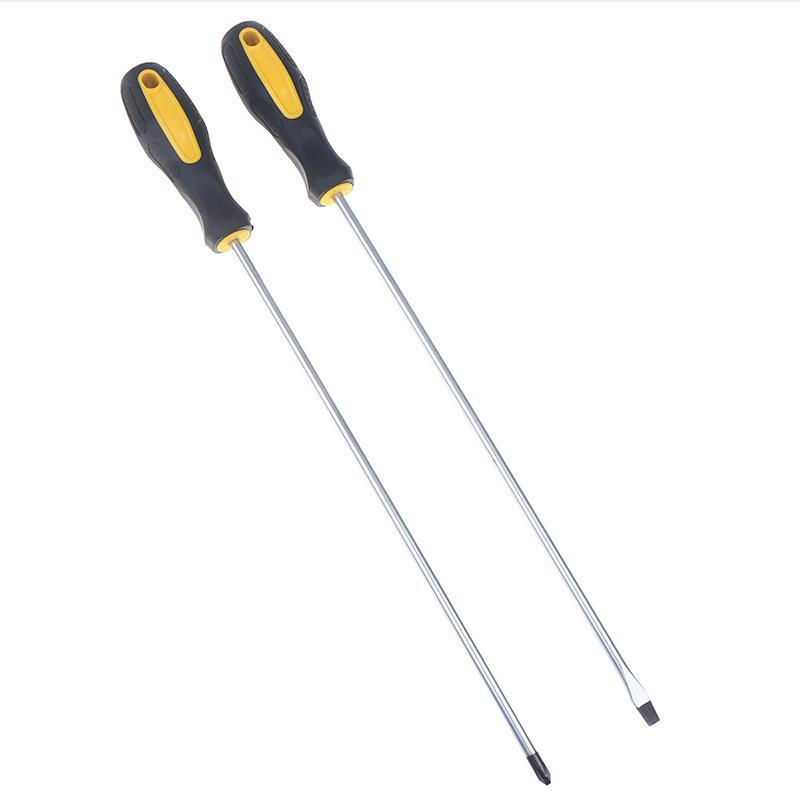 Šroubovák s dlouhou rukojetí Plochý Křížový Magnetické bity šroubováku Protiskluzové Ruční nářadí Šroubovák Šroubovák na šrouby a šrouby