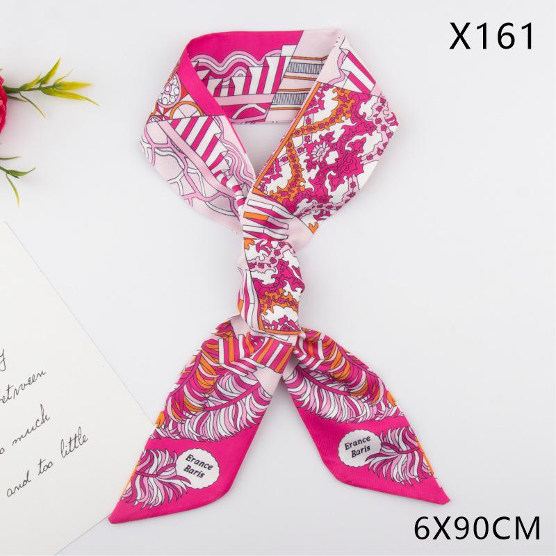 Versatile Vintage Silk Scarf: Hair Tie, Headband, Bag Accessory