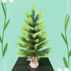 Pointed Christmas Tree Ornaments Christmas Scene Arrangement