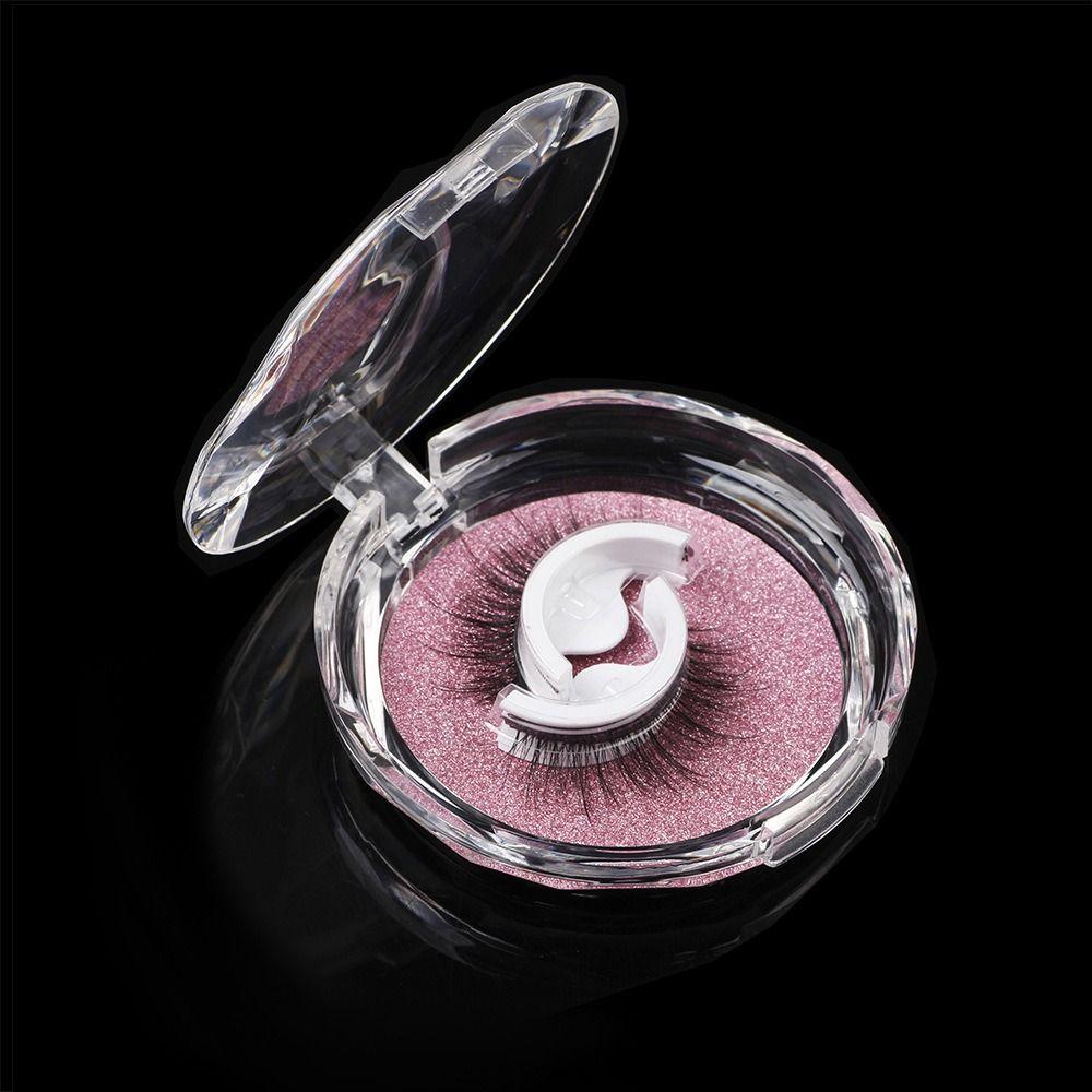 with Spare Tape Glue Free False Eyelashes Long Lasting False Eyelash Clusters  Makeup Tools