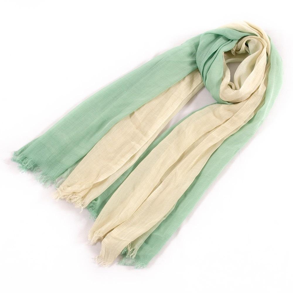 

Unisex Design Thin Fabric Cotton Scarf Soft Texture Simple Long Shawl Elegant Versatile Hijab Scarf Cold Protection