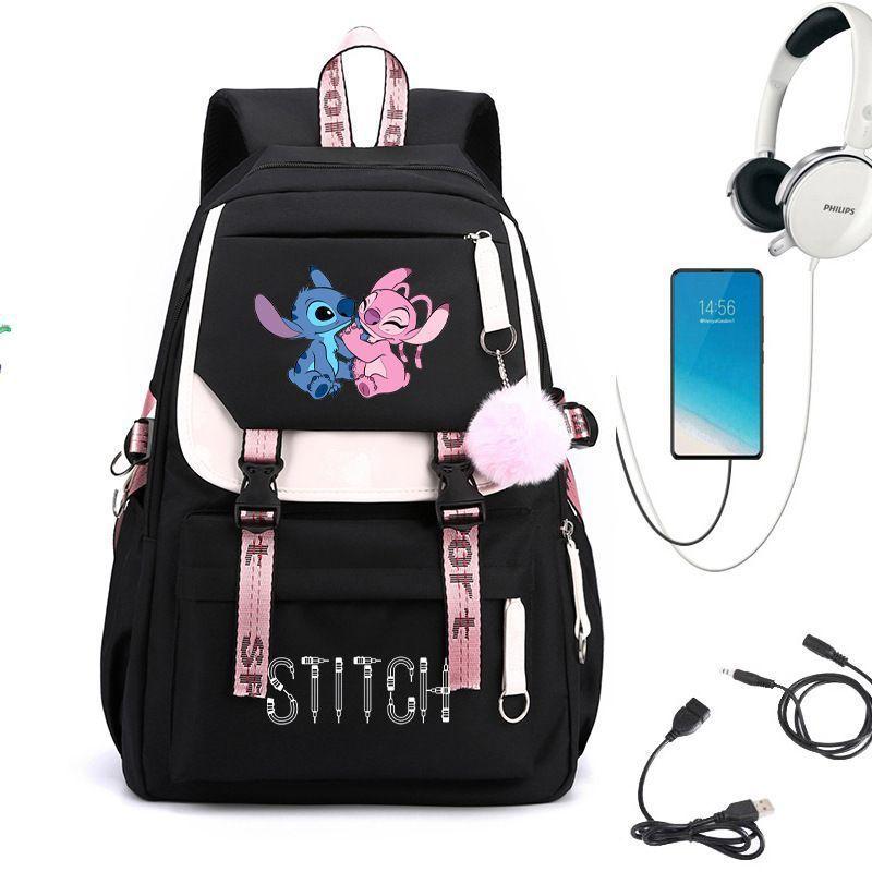 New Primary School Junior High School School Bag Male And Female Students Backpack Backpack
