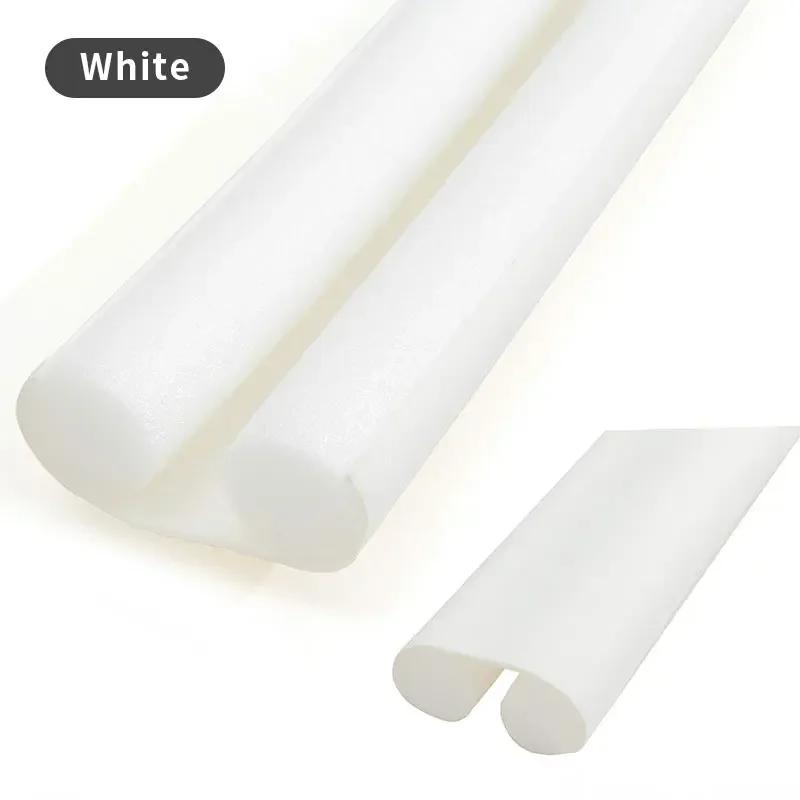 

Flexible Cutable Door Bottom Weather Strip Noise Blocker Double Foam Stopper Sound Proof Dust Insulation Seal Strip Waterproof белый