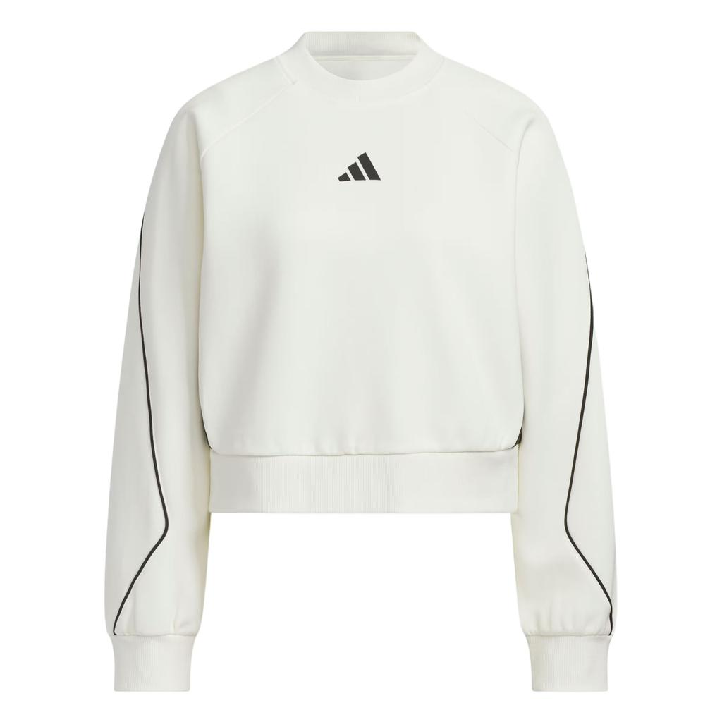 Adidas Stadium Crewneck Jumper Loose Short Sleeve Raglan Sweatshirt Women Tops KB7601