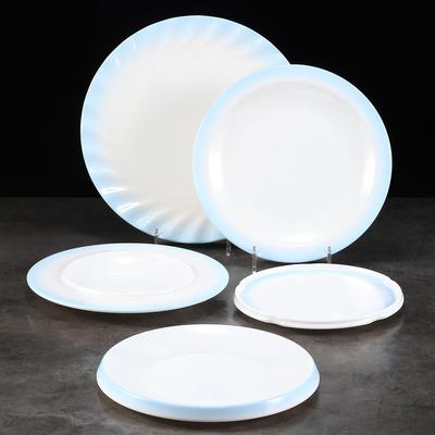 Στρογγυλό Πιάτο Μελαμίνης - Επιτραπέζια Σκεύη Εμπνευσμένα από Πορσελάνη για Εστιατόρια και Ξενοδοχεία, Ιδανικό για Δυτική Κουζίνα