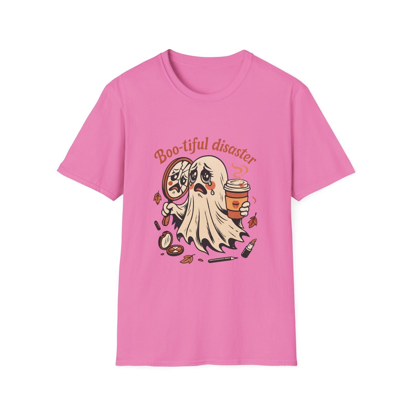 Unisex Softstyle T-Shirt Mens Womens Tees Top Frazzled Ghost Pumpkin Spice Funny Fall Halloween M