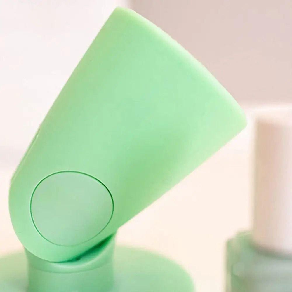 Rotatable Silicone Nail Polish Holder Anti-Spill Nail Polish Bottle Organizer  Manicure Tool