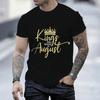 Men's Brand T-shirts Kings Are Born In August Tshirts Birthday King Tops Kings Are Born In Jan To Dec Tees Birthday Party Shirts