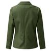 Women's Casual Lapel Open Front  Long Sleeve Work  Suit Jacket Coat
