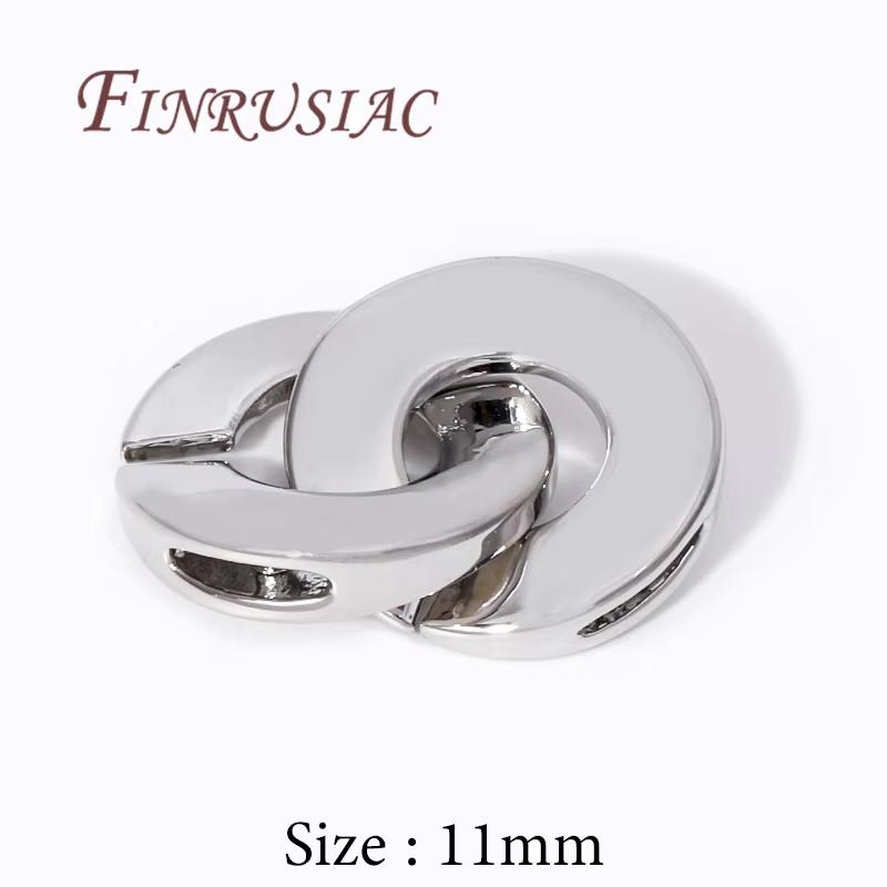 18K Gold Plated Connector Clasps For Pearl Bracelet Necklace Making,Beads End Caps Fastener Clasps DIY Handmade Jewelry Findings