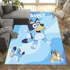 Bluey Bingo Adventure Carpet Perfect for Decorate room Entryway Dining Room Kitchen Antislip Carpet Decorate Offices Perfect Gift for Women/Men